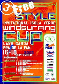 THIRD EDITION FREESTYLE INVITATIONAL ISOLA VERDE WINDSURFING CUP