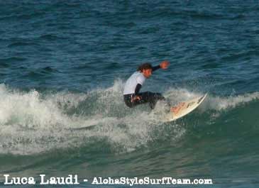 Nella foto: Luca Luadi / AlohaStyle team rider