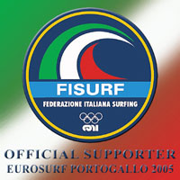 SOSTENIAMO LA NAZIONALE ITALIANA SURF AI CAMPIONATI EUROPEI IN PORTOGALLO - EUROSURF 2005