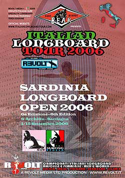 BEAR  ITALIAN  LONGBOARD TOUR > TAPPA SARDEGNA > SETTEMBRE