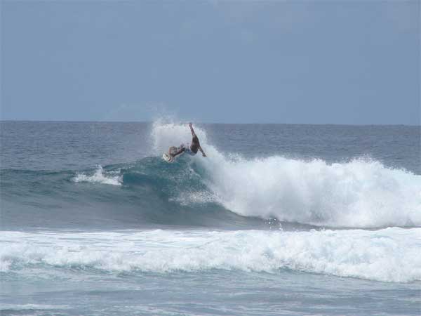 Surf session Maui