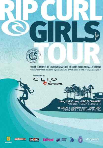 RIP CURL GIRLS TOUR: LEGGI IL PROGRAMMA E ISCRIVITI!!!