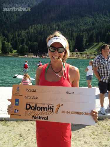 Silvia Shark Dolomiti Paddle festival campionato Italiano race