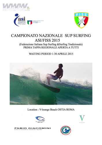 CAMPIONATO NAZIONALE SUP SURFING