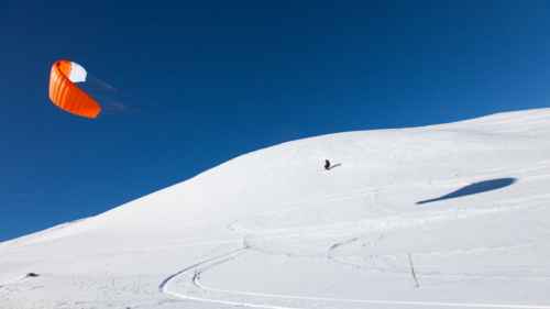 Snowkite a Roccaraso
