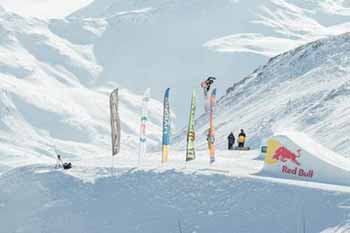 Alex Lotorto al World Rookie Fest 2017 allo Snowpark Mottolino di Livigno