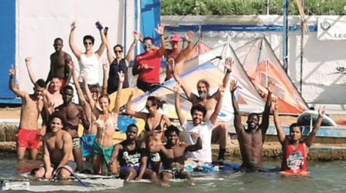A Marsala il windsurf per integrare gli immigrati