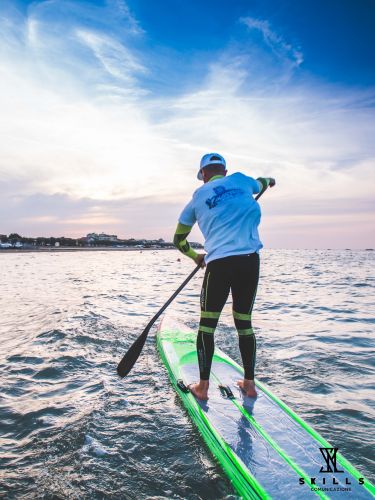 Thomas Amaduzzi pronto per la traversata Croazia-Italia in SUP