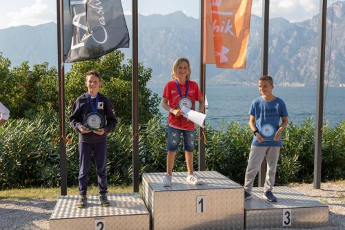 Tre medaglie alla Coppa Italia Techno 293 2018 per il Circolo Surf Torbole