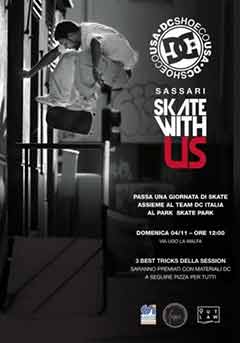 Il DC Skate With Us arriva a Sassari