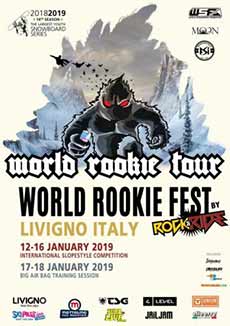2019 World Rookie Fest by Rock&Ride: aperte le iscrizioni!