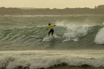 Prima giornata di gare ai FISW Surf Games