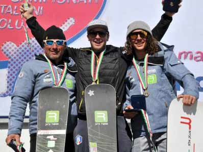 Bagozza e Brutto campioni 2019 banked slalom