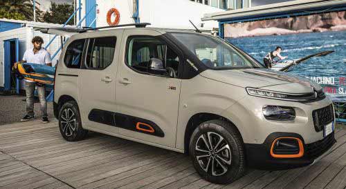 Citroën Berlingo, nato per il surf