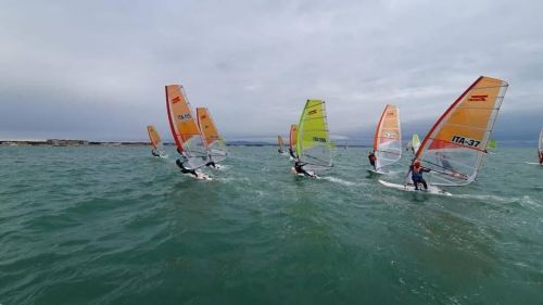 Adriatico Wind Club sul podio di Coppa Italia Techno 293 con Forani e Gamberini