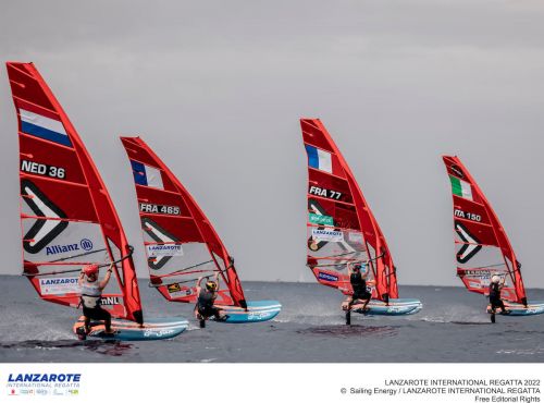 L\'atleta del Circolo Surf Torbole Nicolò Renna bronzo alla Lanzarote International Regatta