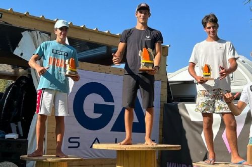 Nicolò Spanu e Francesco Mammone campioni italiani nel windsurf slalom foil