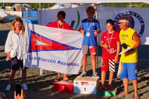 Per il Circolo Surf Torbole medaglie alla Coppa Italia Techno 293 e iniziati i Mondiali World Sailing con Renna e Gavioli