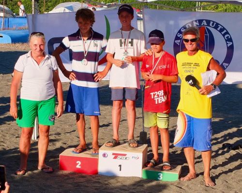 Per il Circolo Surf Torbole medaglie alla Coppa Italia Techno 293 e iniziati i Mondiali World Sailing con Renna e Gavioli