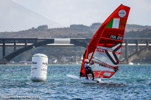 Argento di Manolo Modena agli europei iQFoil Youth; bronzo under 15 di Mattia Saoncella