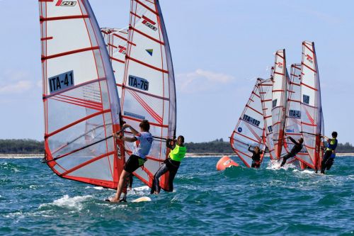 Nel week end all\'Adriatico Wind Club tappa finale di Coppa Italia Techno e iQFoil